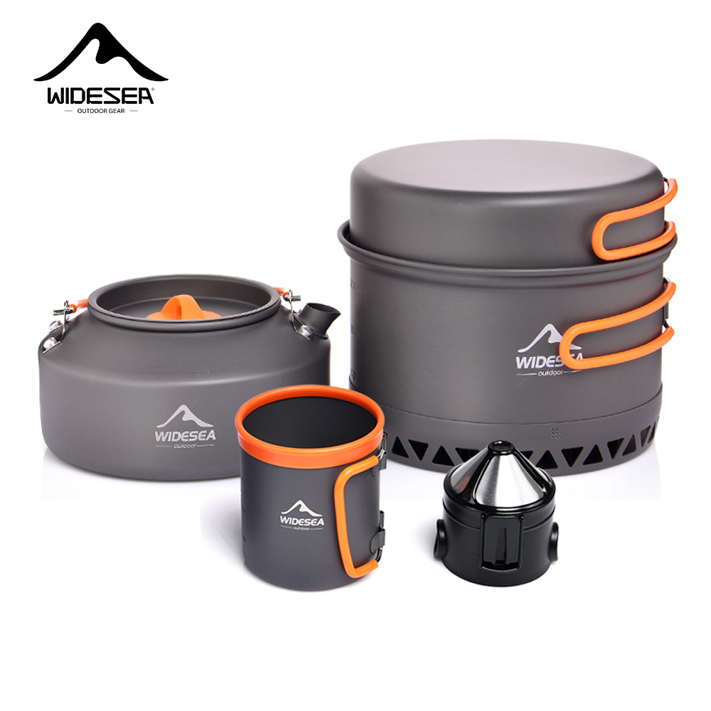 Outdoor Coffee Equipment - Peralatan Makan Berkemah Set Peralatan Masak