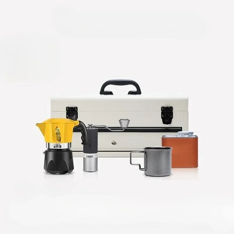 Coffee Equipment Gift - Kotak Kopi Camping Mocha Pot Kotak