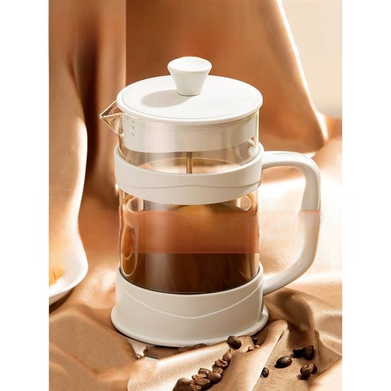 Coffee Equipment Home - Pembuat Kopi Kaca Tekan Manual untuk
