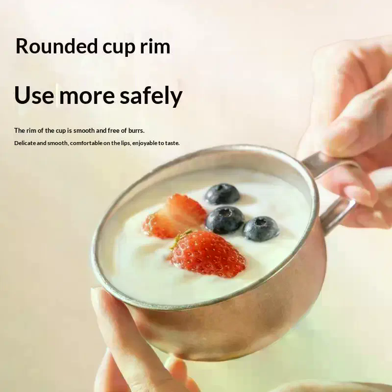 Outdoor Coffee Equipment - 80ml/220ml Cangkir Air Camping Titanium Murni