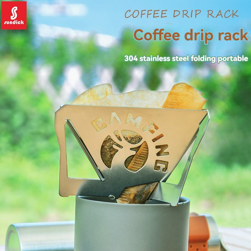 Outdoor Coffee Equipment - SUNDICK pemegang Filter tetes tangan kopi