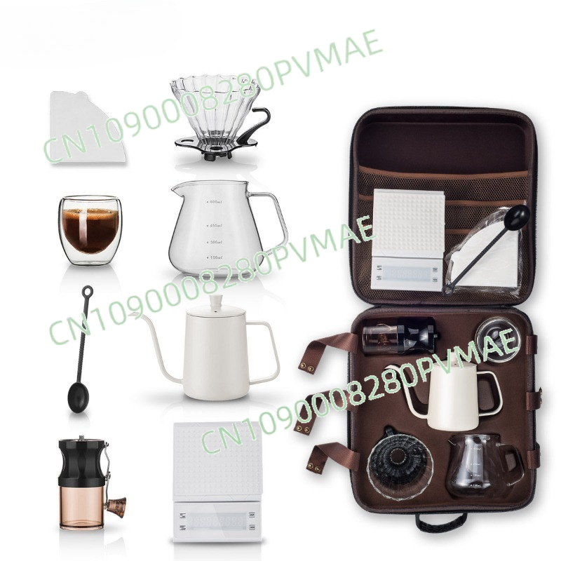 Coffee Equipment Gift - Set kopi tuang tangan untuk berkemah