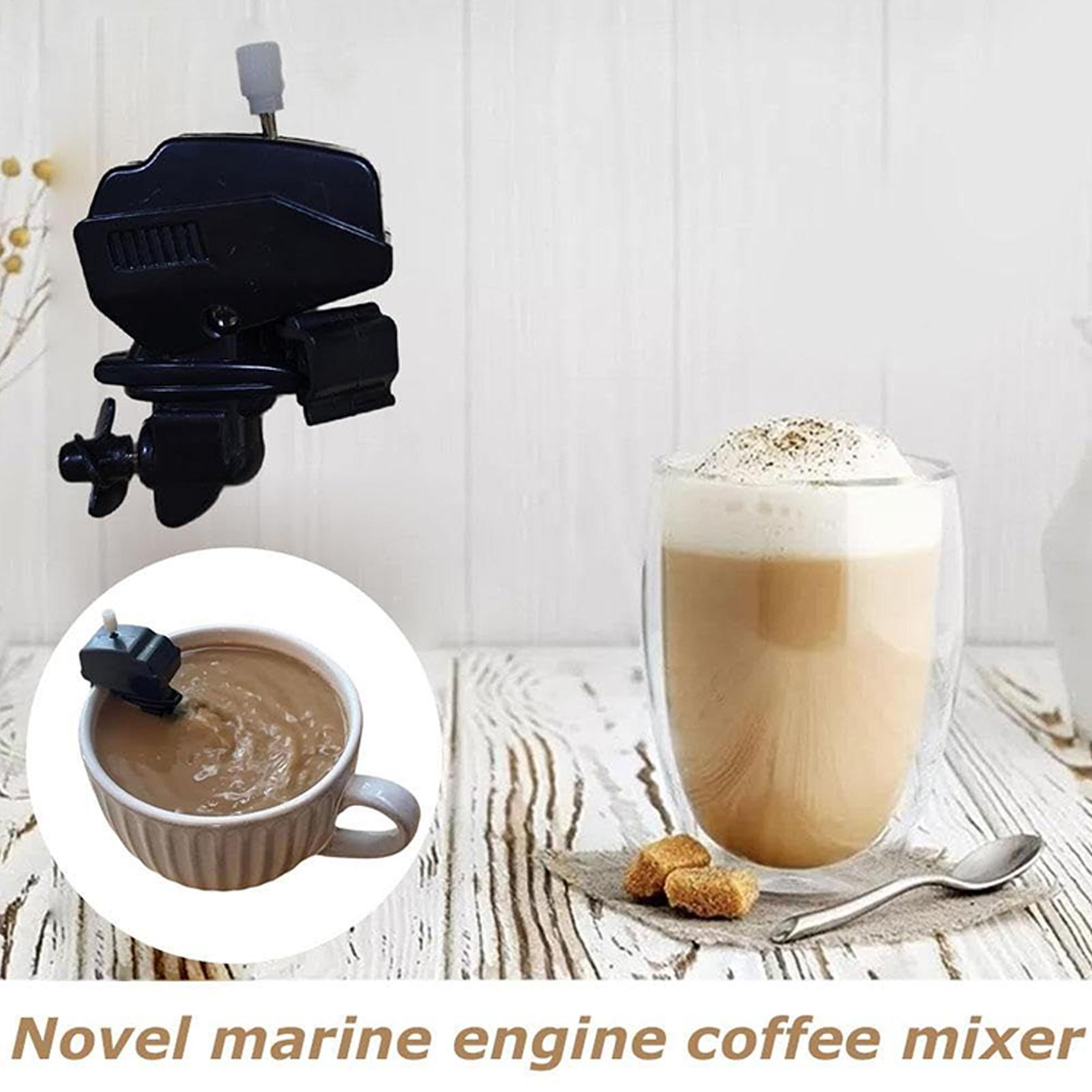 Pengaduk Kopi Motor Kapal Unik - Coffee Equipment Home ulasan dan harga