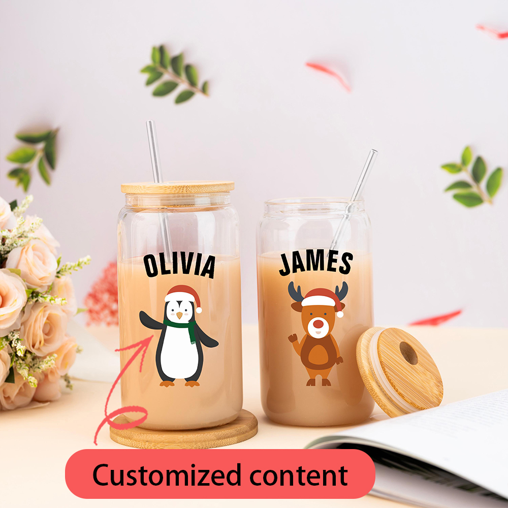Gelas Minum Natal Custom, Boto - Coffee Equipment Gift ulasan dan harga