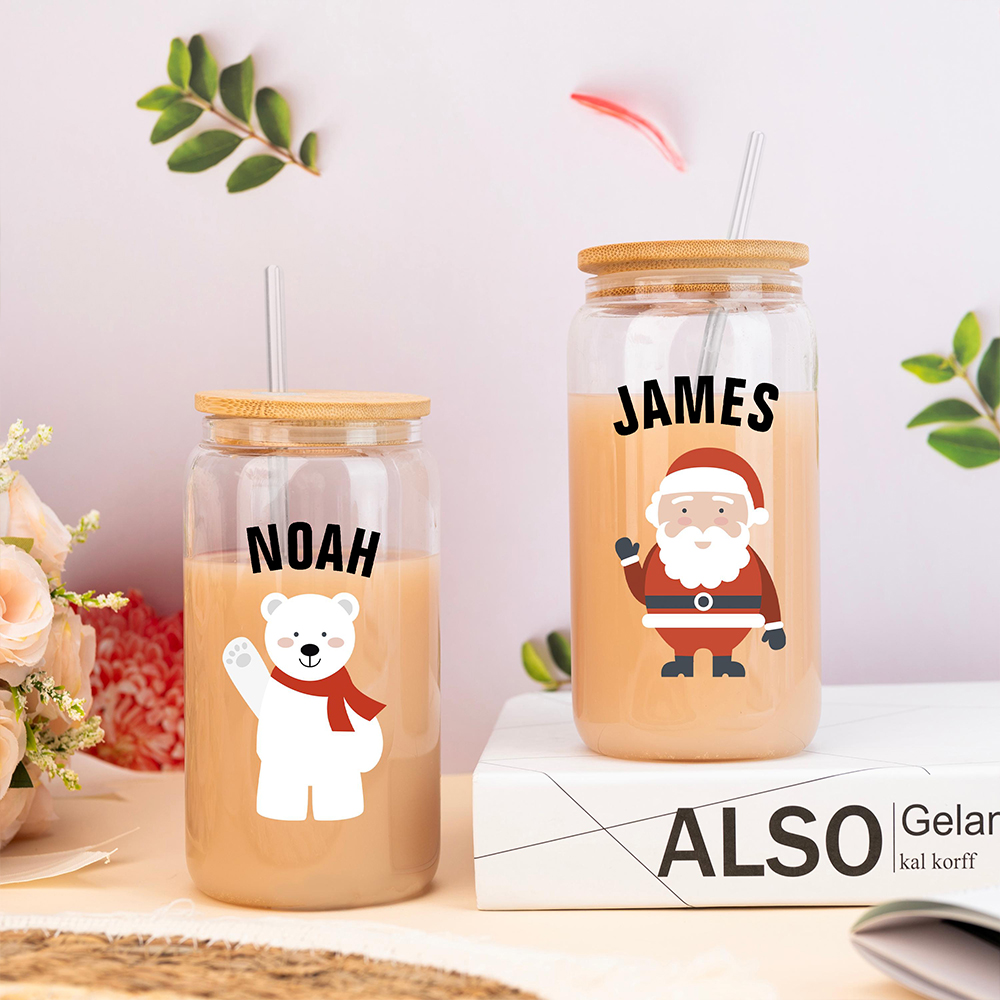 Gelas Minum Natal Custom, Boto - Coffee Equipment Gift ulasan dan harga