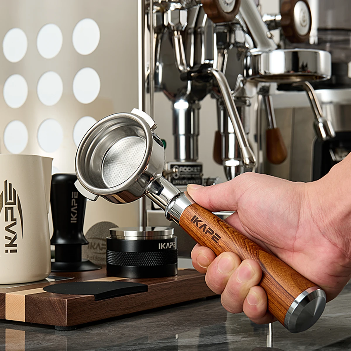 IKAPE Portafilter tanpa dasar  - Portafilter 58Mm ulasan dan harga