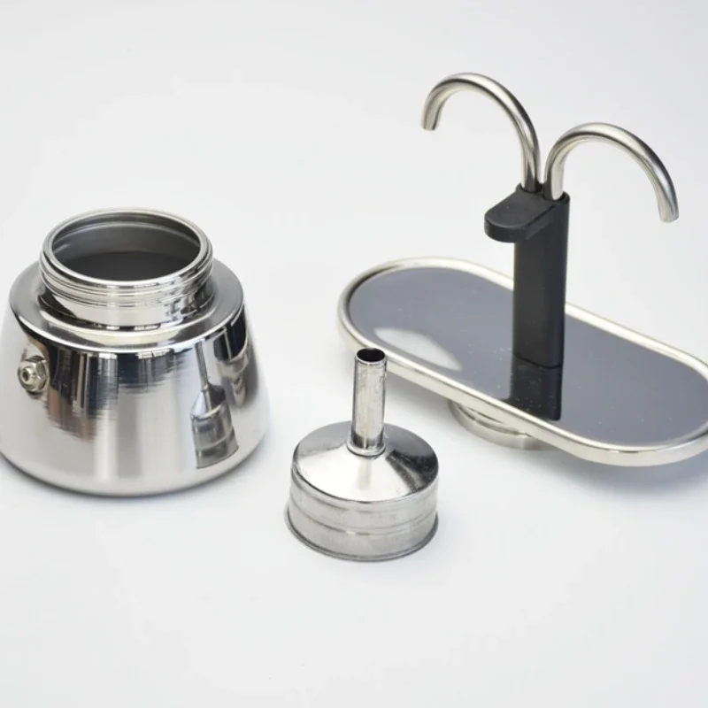 Mini Moka Pot tabung ganda 200 - Coffee Equipment Wdt ulasan dan harga