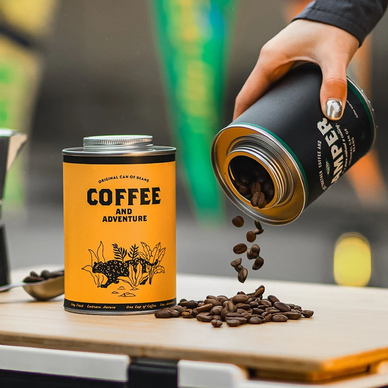 1 Buah Kaleng Penyimpanan Biji - Outdoor Coffee Equipment ulasan dan harga