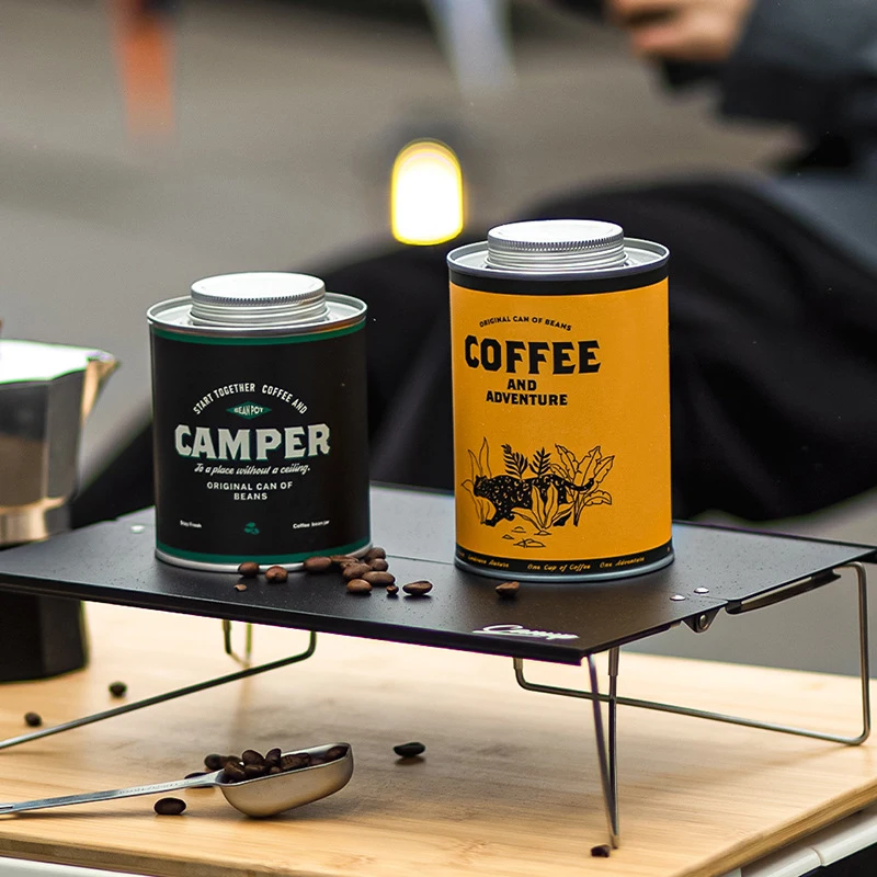 1 Buah Kaleng Penyimpanan Biji - Outdoor Coffee Equipment ulasan dan harga