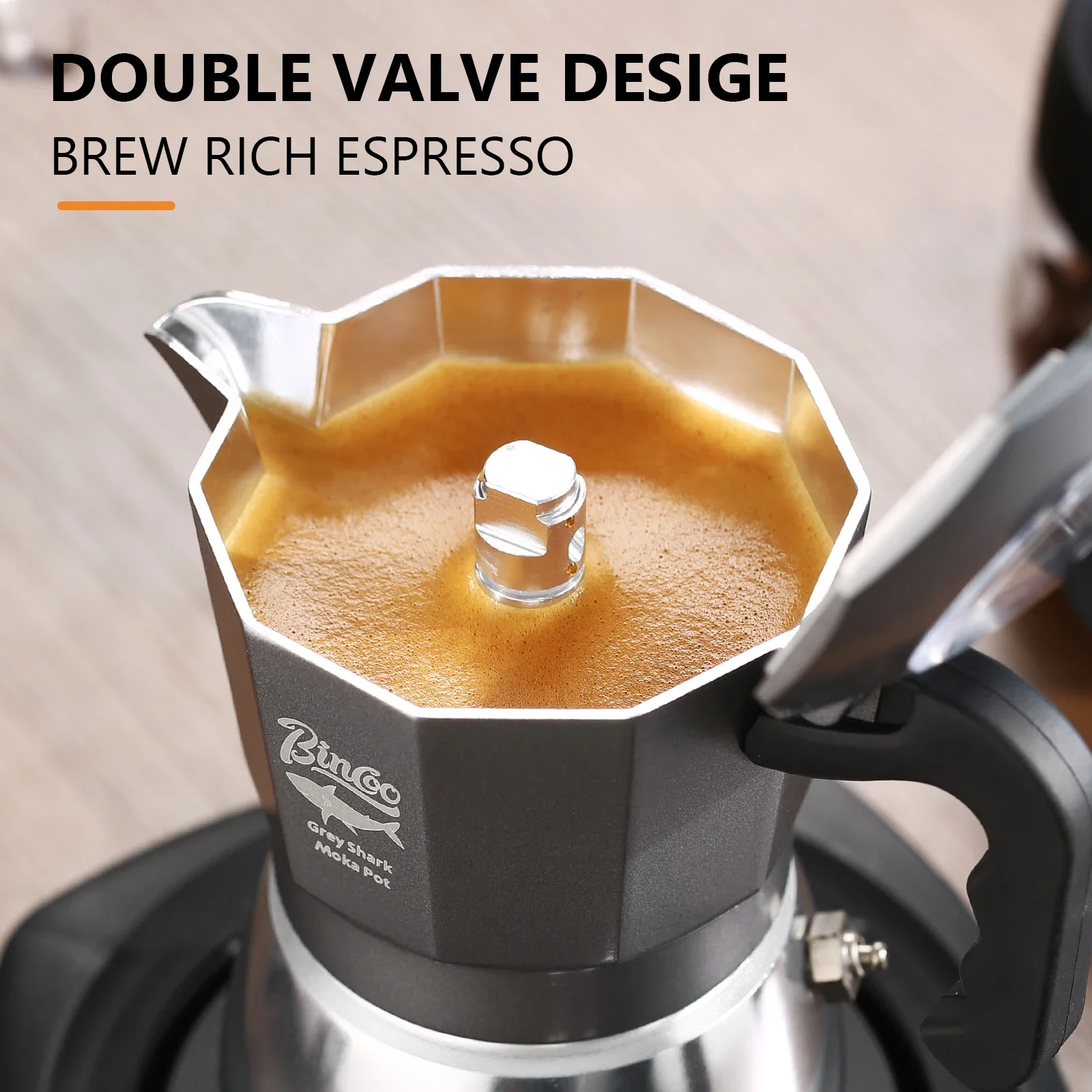 Bincoo 2 Cangkir Double Valve  - Coffee Equipment Wdt ulasan dan harga
