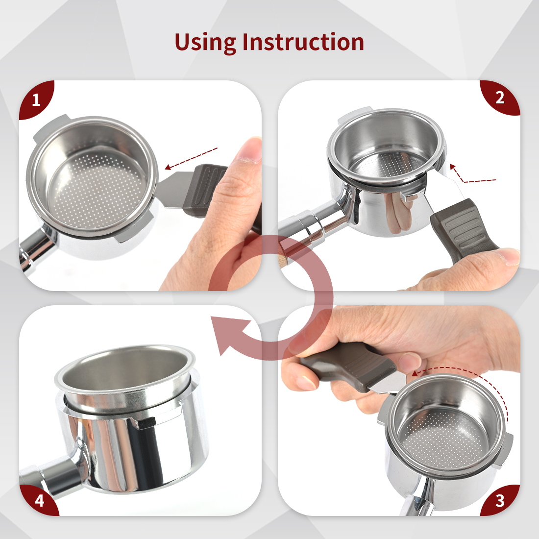 Penghilang Keranjang Portafilt - Portafilter 58Mm ulasan dan harga