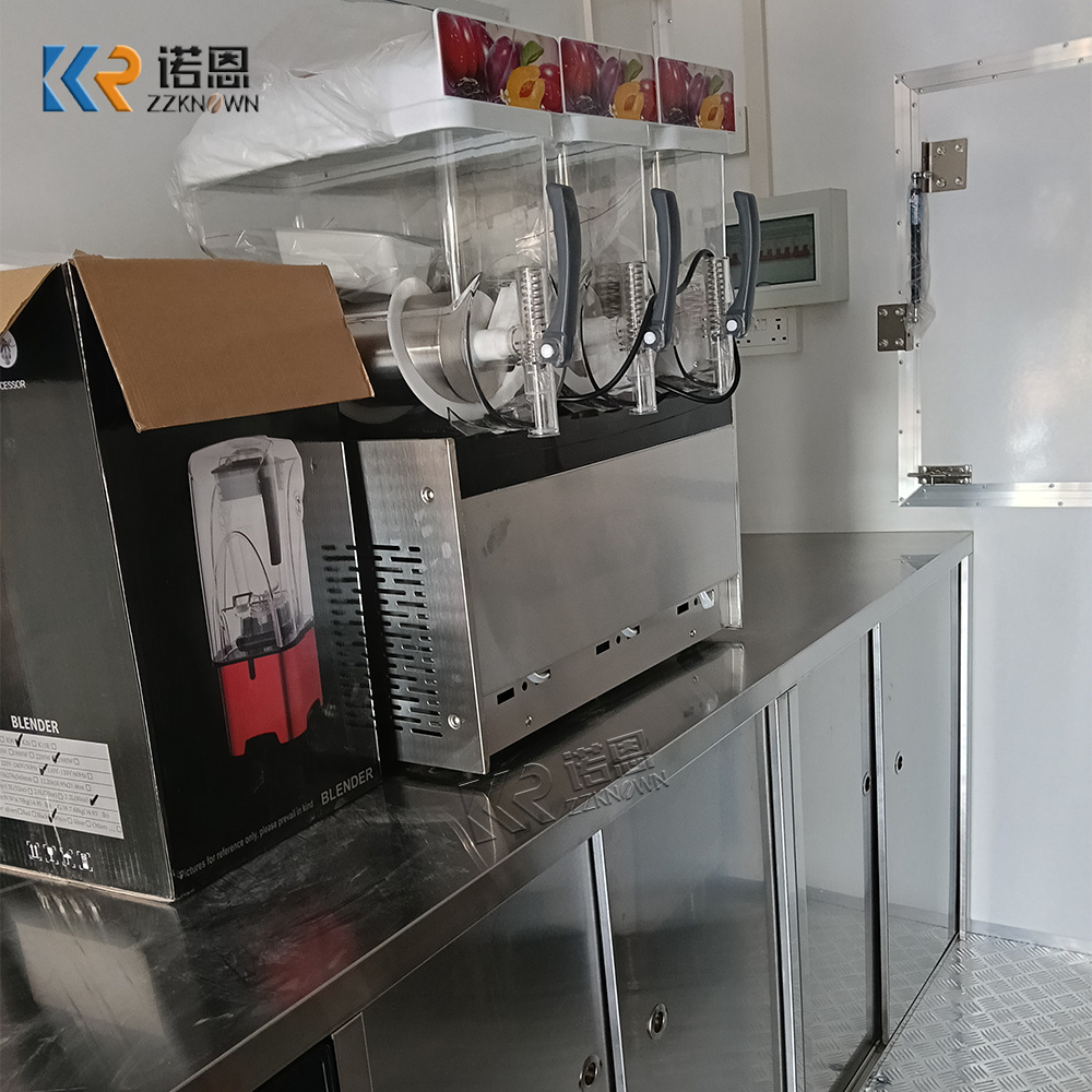 Trailer Makanan Mobile Stainle - Outdoor Coffee Equipment ulasan dan harga