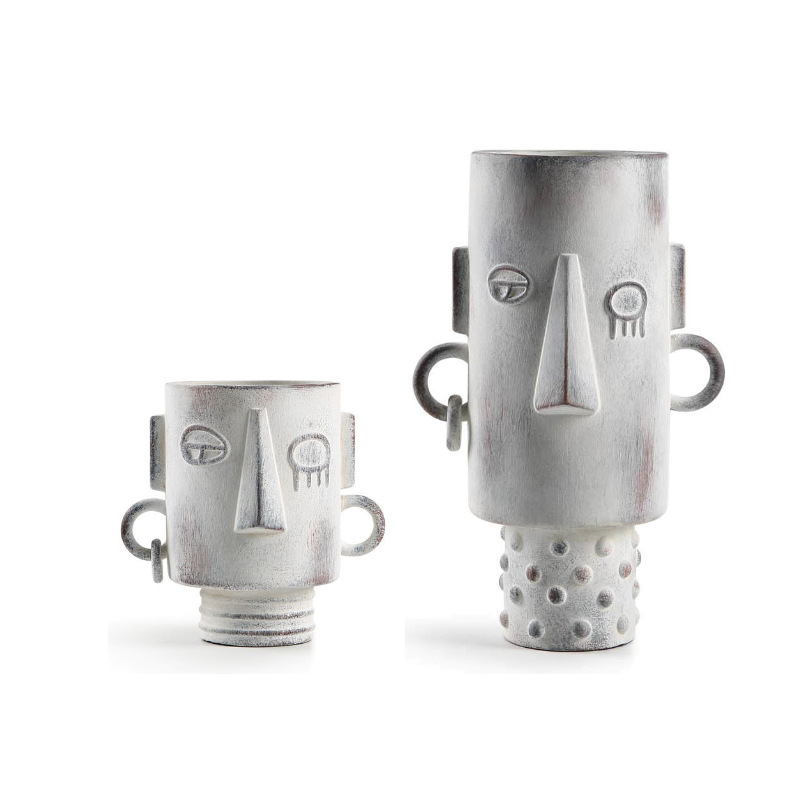 Vas Keramik Wabi Sand Wind Fac - Coffee Equipment Home ulasan dan harga