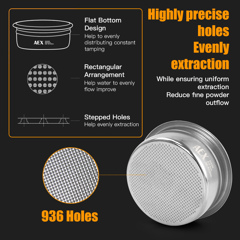 AliKisscafe 58mm Coffee Bottom - Portafilter 58Mm ulasan dan harga