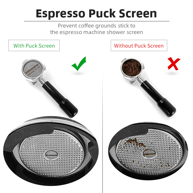Layar Puck kopi 51mm 53.5mm 58 - Coffee Equipment Wdt ulasan dan harga