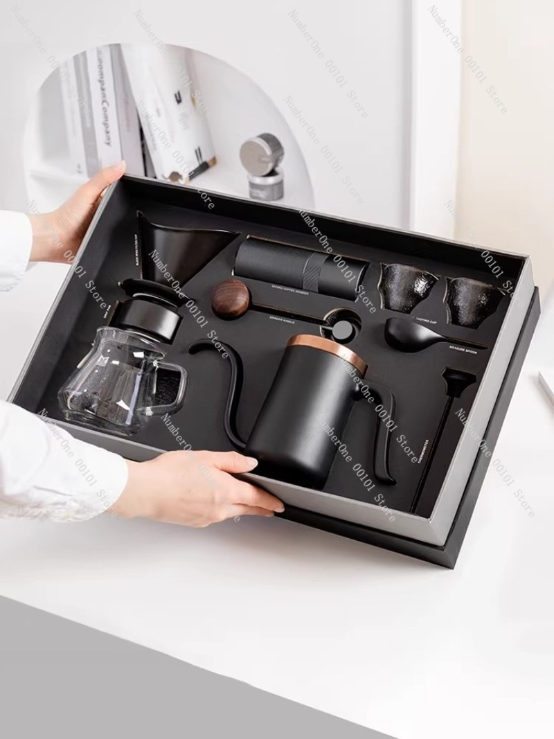 Set Pembuat Kopi Manual Kotak  - Coffee Equipment Home ulasan dan harga