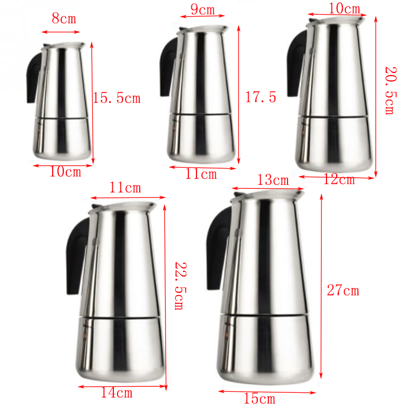 100Ml/200Ml/300Ml/450Ml/600Ml  - Coffee Equipment Wdt ulasan dan harga