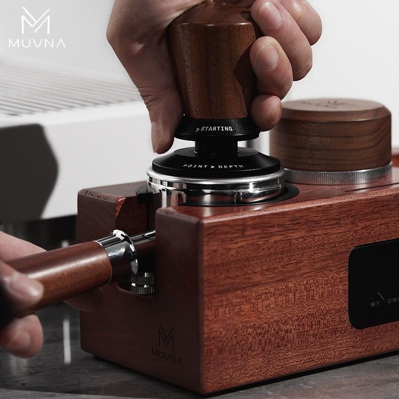 Stasiun Tamper Kopi MUVNA, Pen - Portafilter 58Mm ulasan dan harga