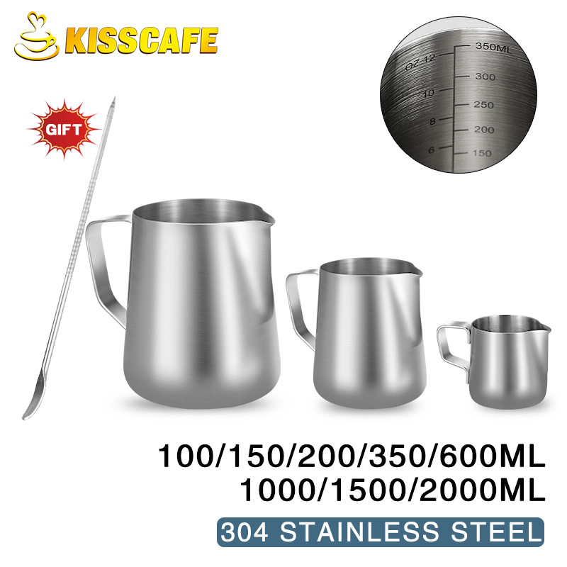 Teko susu Frother, wadah baja  - Coffee Equipment Wdt ulasan dan harga