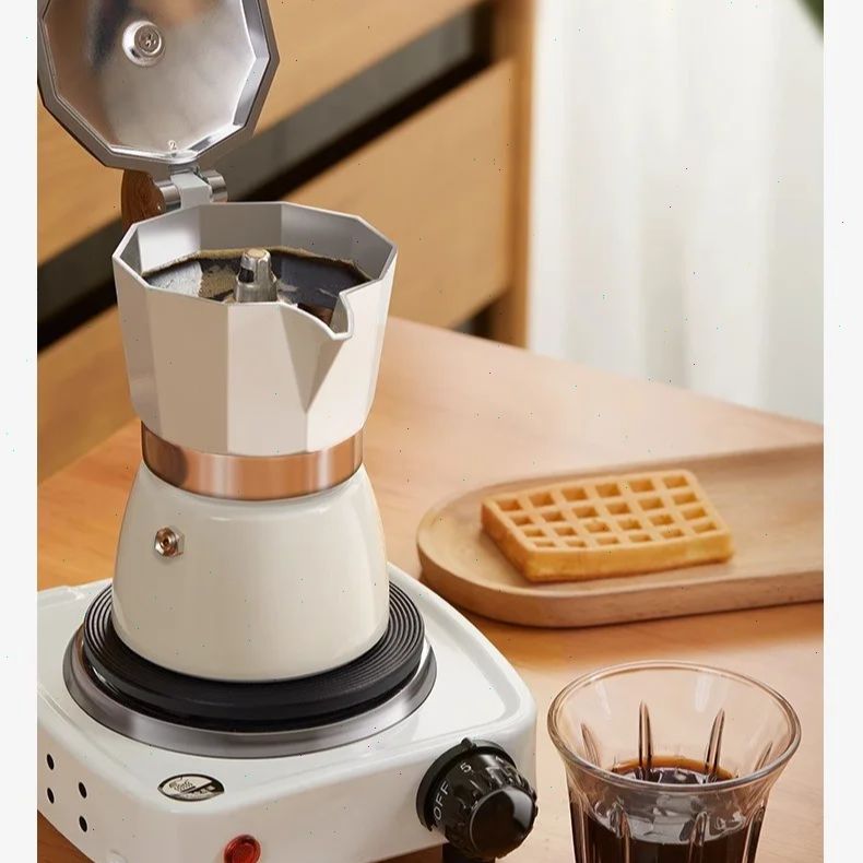 Set Pembuat Kopi Moka Pot Berb - Coffee Equipment Wdt ulasan dan harga